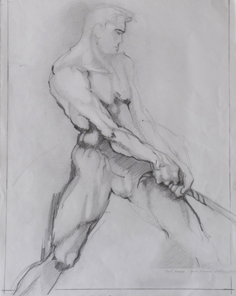 croquis de jean ren dufort